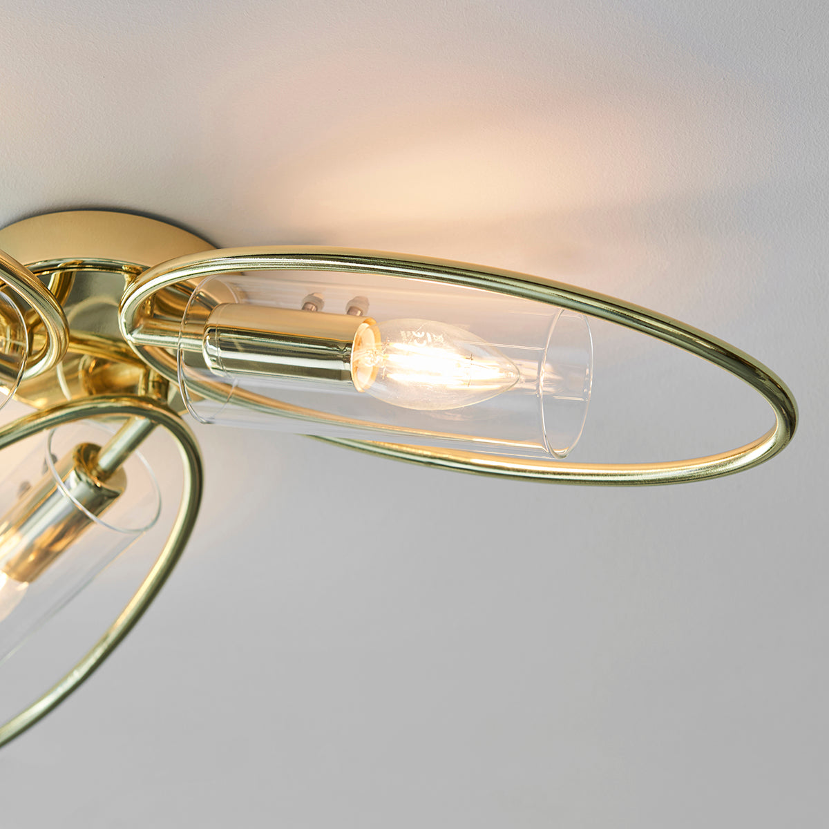 Polished brass plate