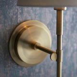 Antique brass plate