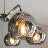 Chrome plate & smoked mirror glass