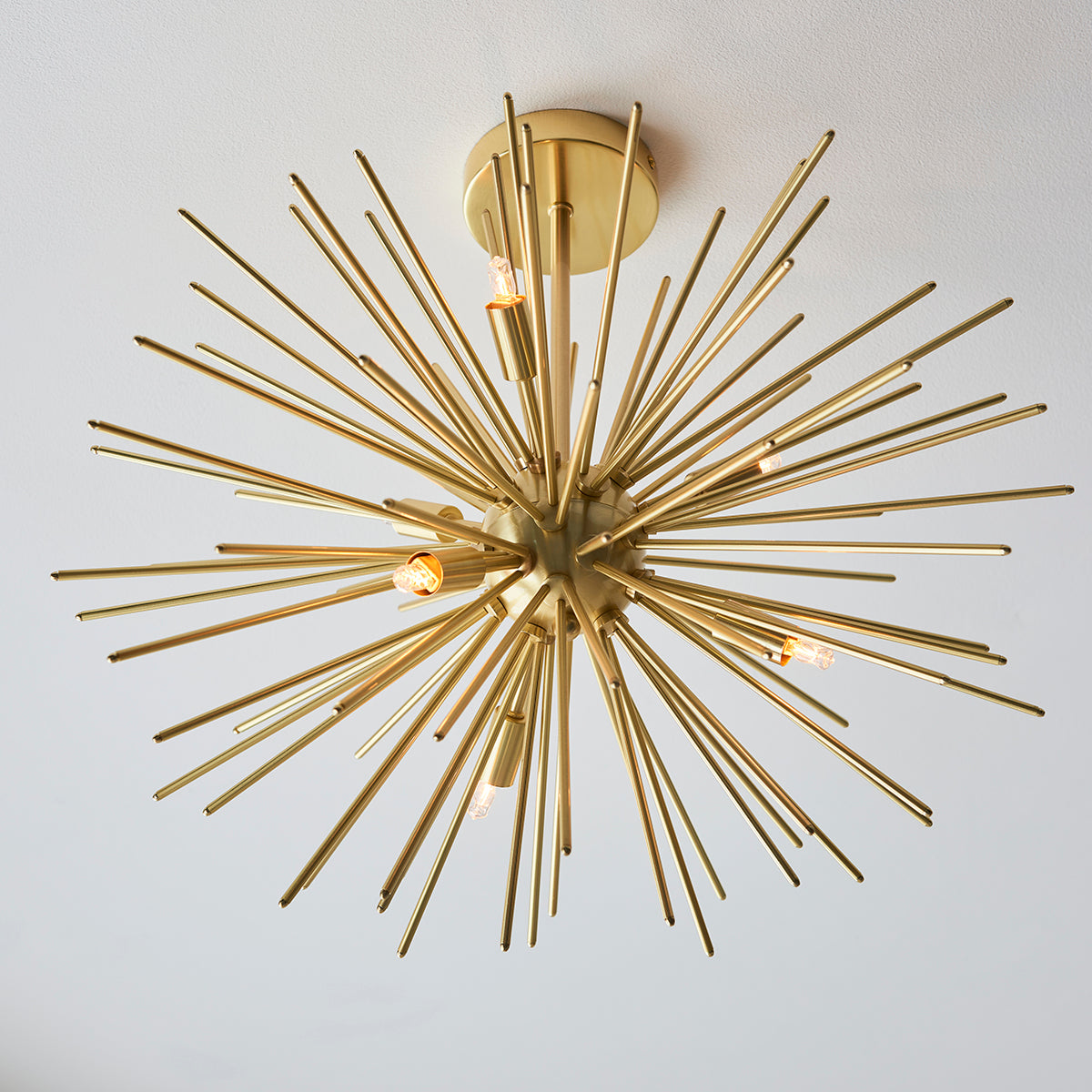 Satin brass plate