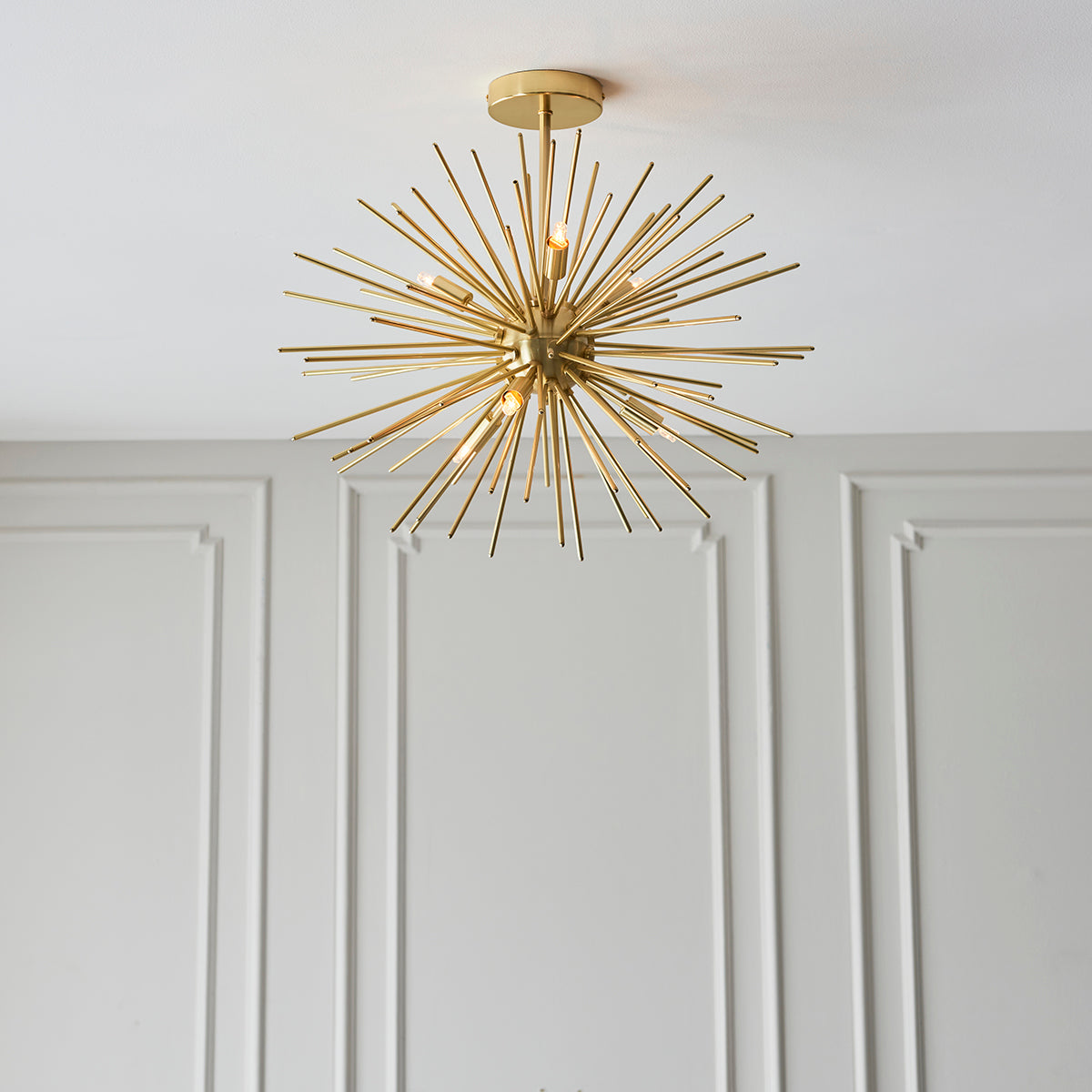 Satin brass plate