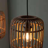 Natural bamboo, plywood & matt black paint
