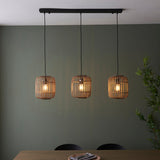 Natural bamboo, plywood & matt black paint