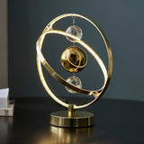 Gold effect plate with clear & gold glass