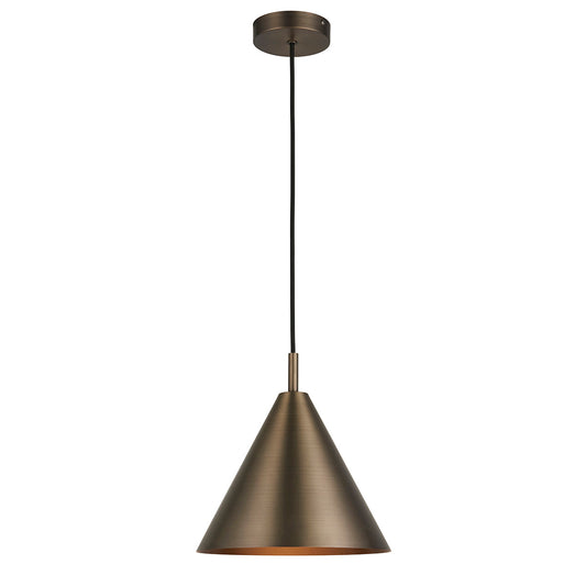 Brushed antique bronze plate