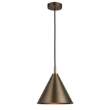 Brushed antique bronze plate