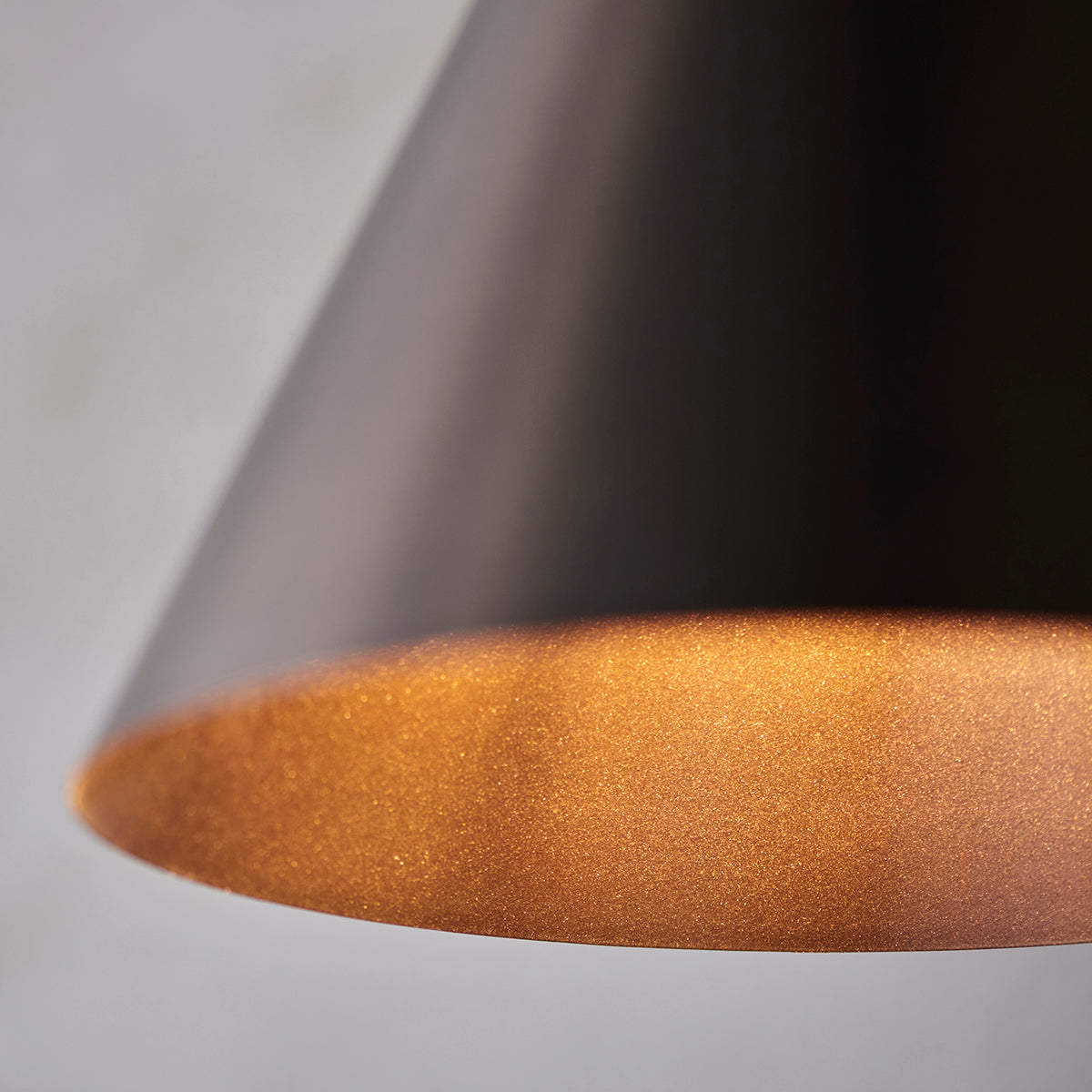 Brushed antique bronze plate