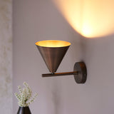 Brushed antique bronze plate