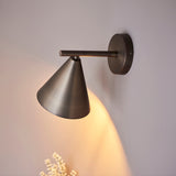 Brushed antique bronze plate