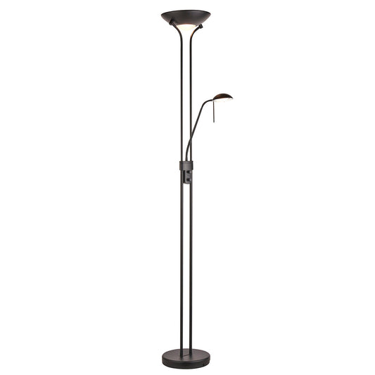 Matt black & opal glass