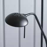 Matt black & opal glass