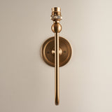 Brushed aged brass plate
