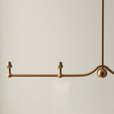 Brushed aged brass plate