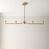 Brushed aged brass plate