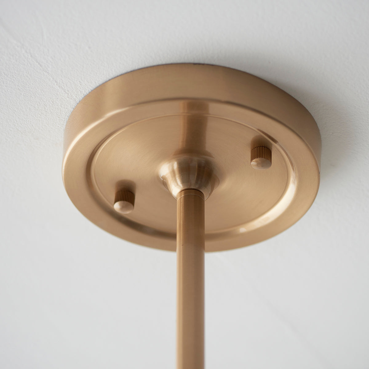 Brushed aged brass plate
