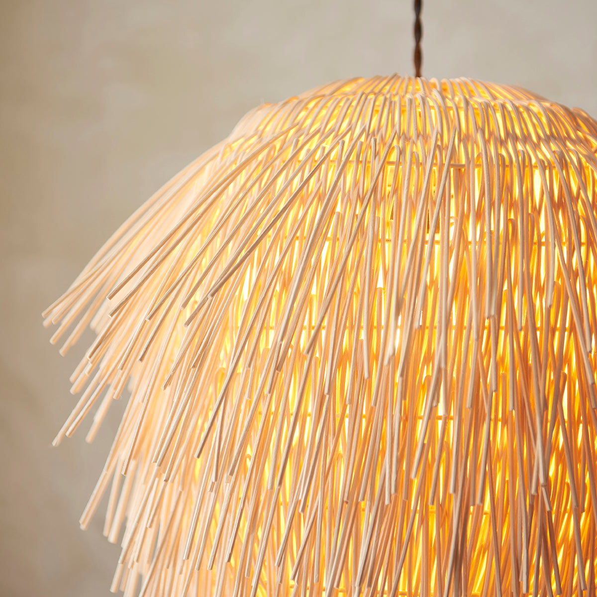 Natural rattan