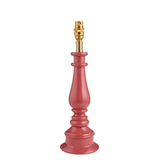 Pink clay & warm brass plate