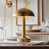 Warm brass plate