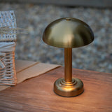 Warm brass plate
