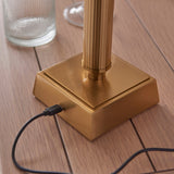 Brushed aged brass plate