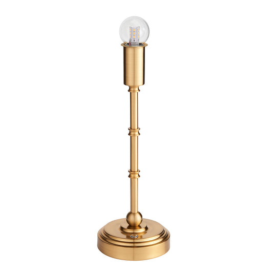 Brushed aged brass plate