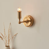 Brushed aged brass plate