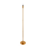 Brushed aged brass plate