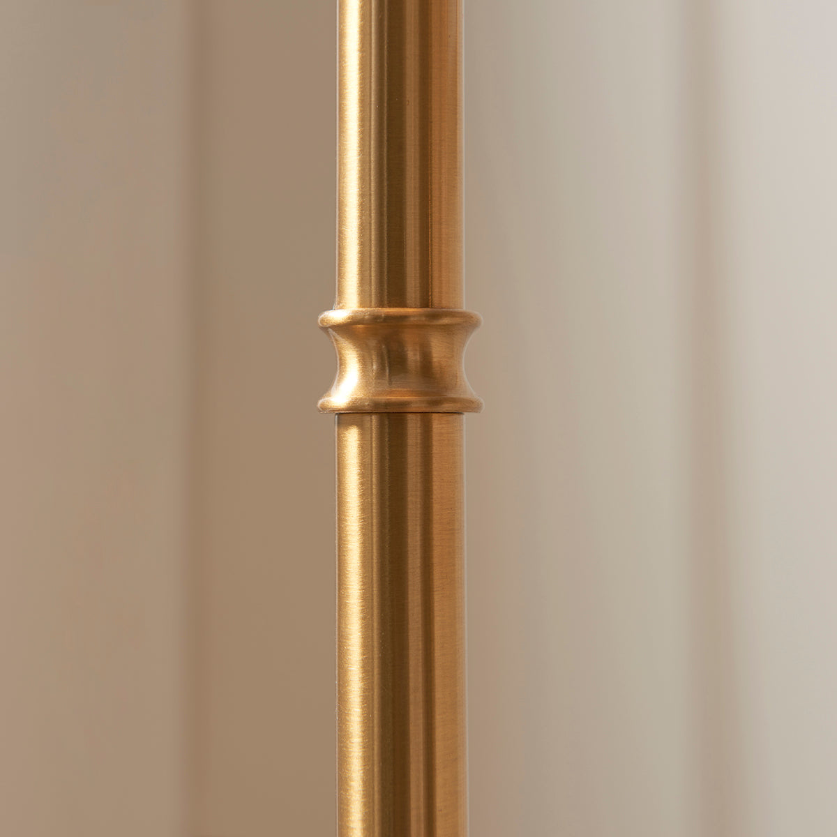 Brushed aged brass plate