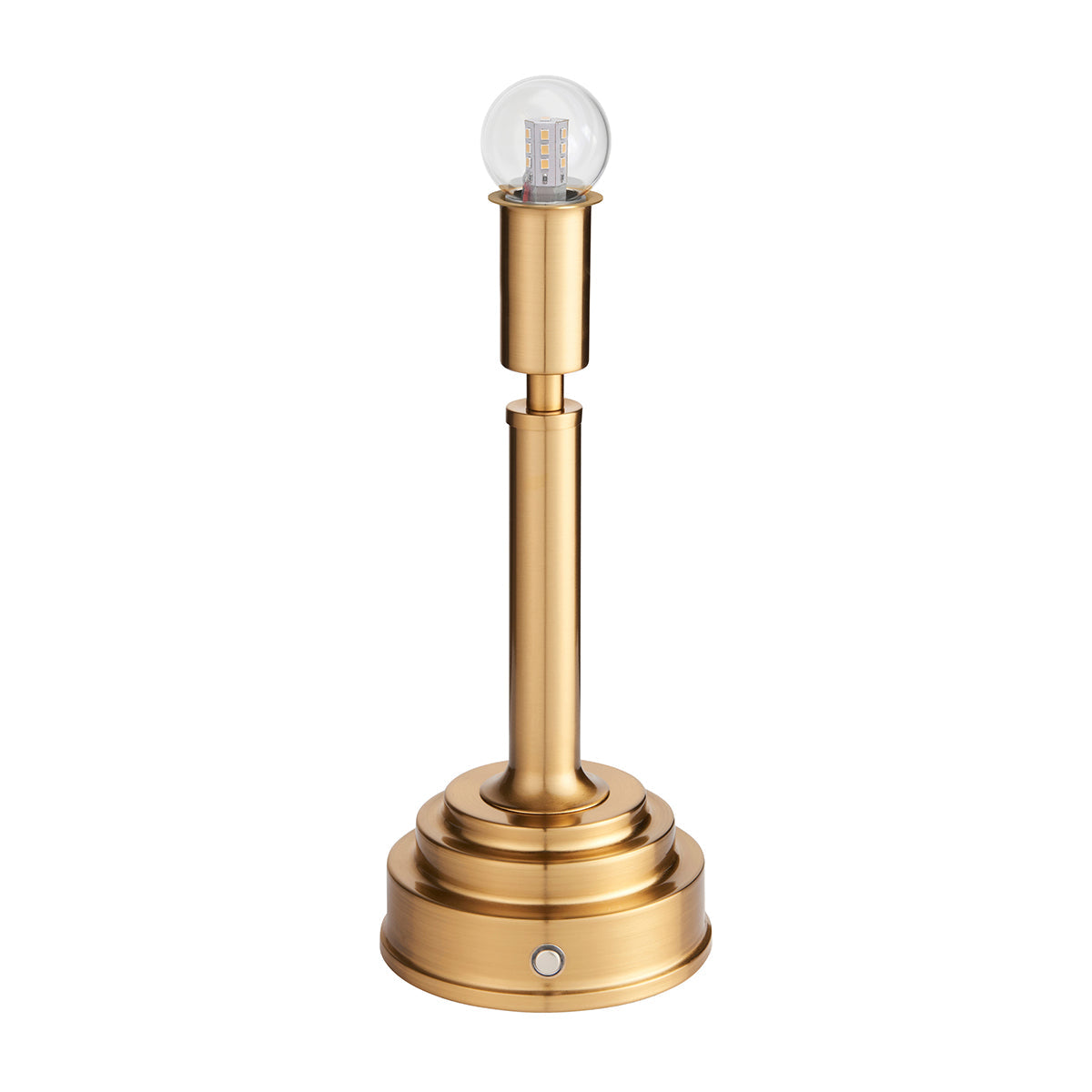 Brushed aged brass plate