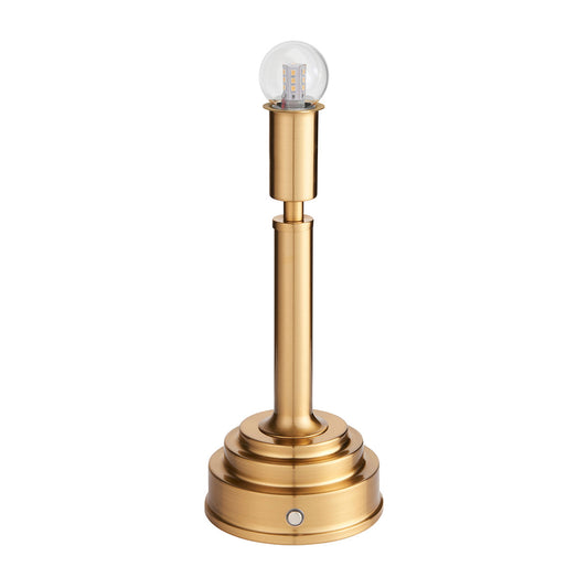 Brushed aged brass plate