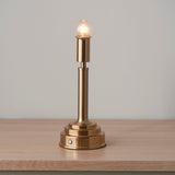 Brushed aged brass plate