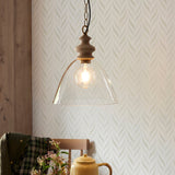 Natural ash, brushed aged brass plate