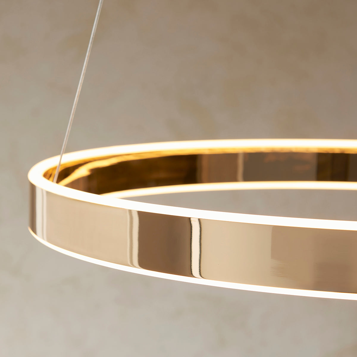 French gold & frosted acrylic
