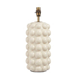 White crackle glaze & brushed aged brass plate