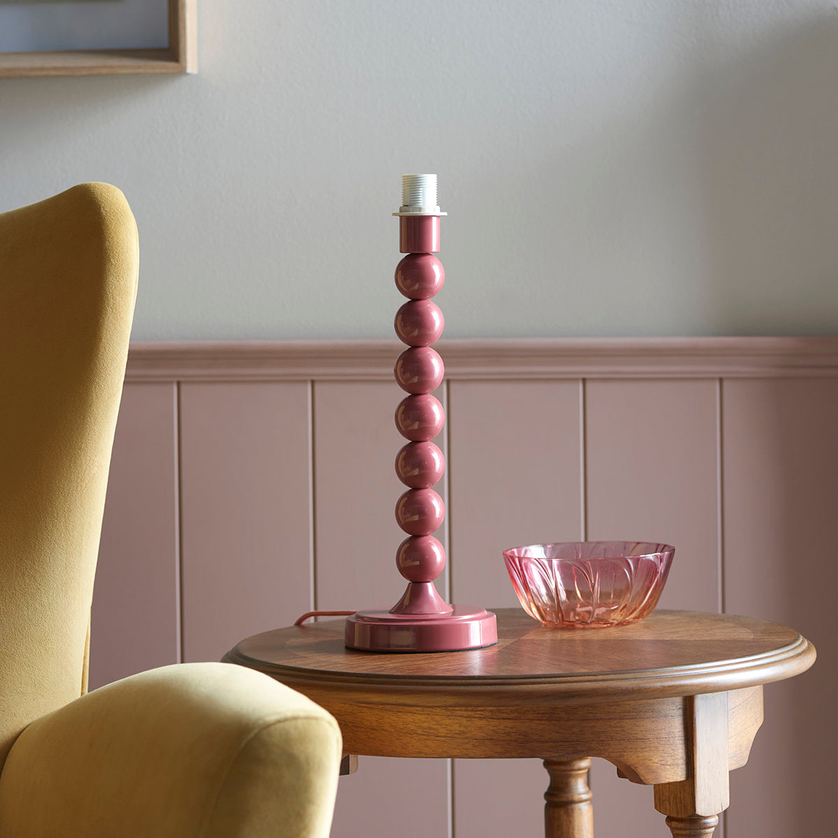 Gloss pink clay paint