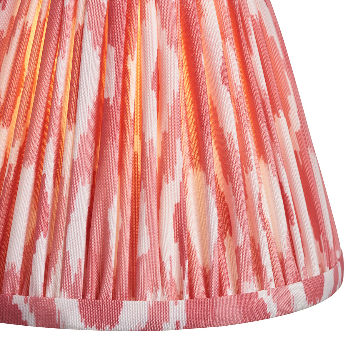 Coral pink fabric