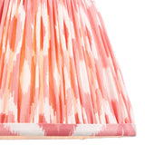 Coral pink fabric