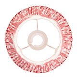 Coral pink fabric