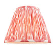 Coral pink fabric