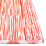 Coral pink fabric