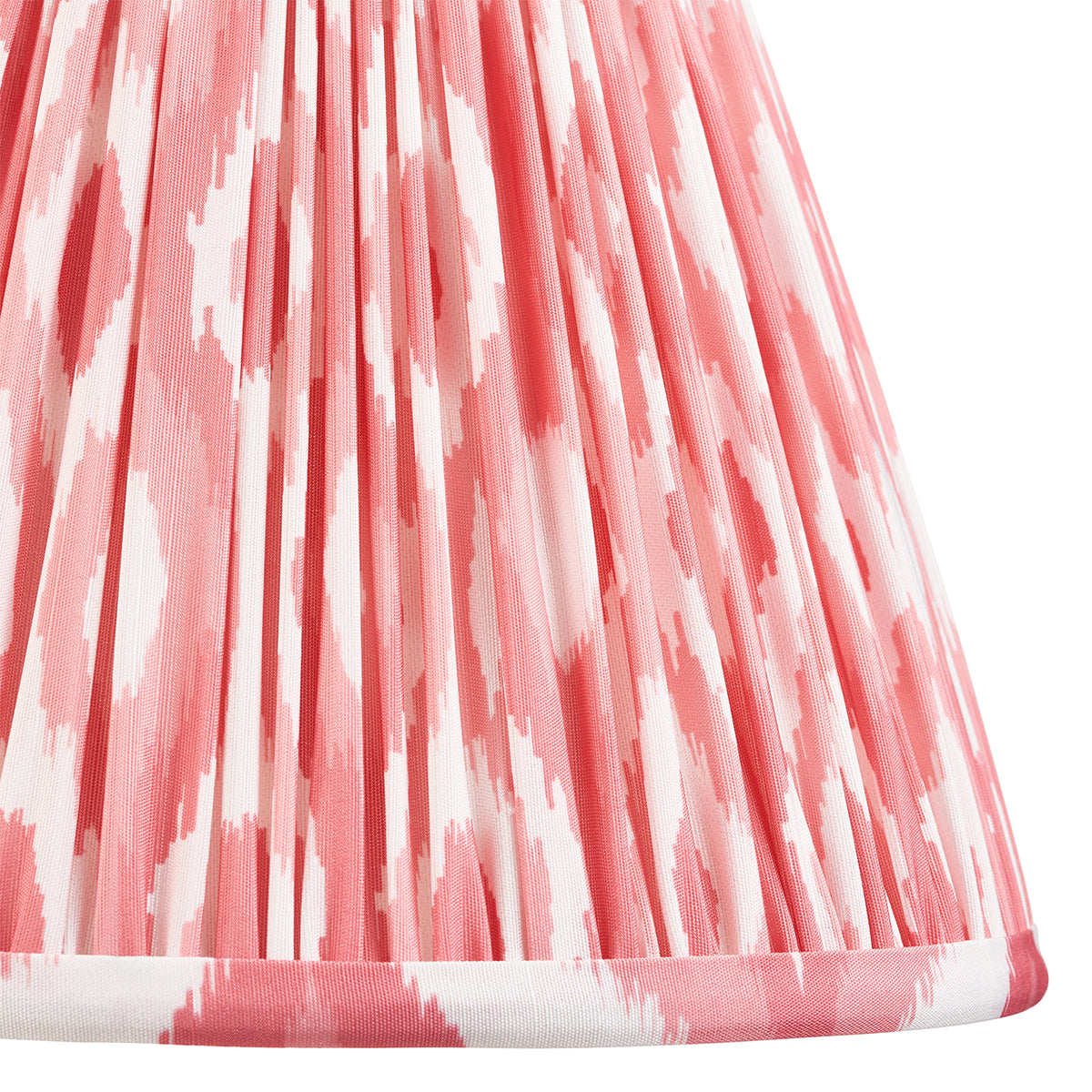 Coral pink fabric