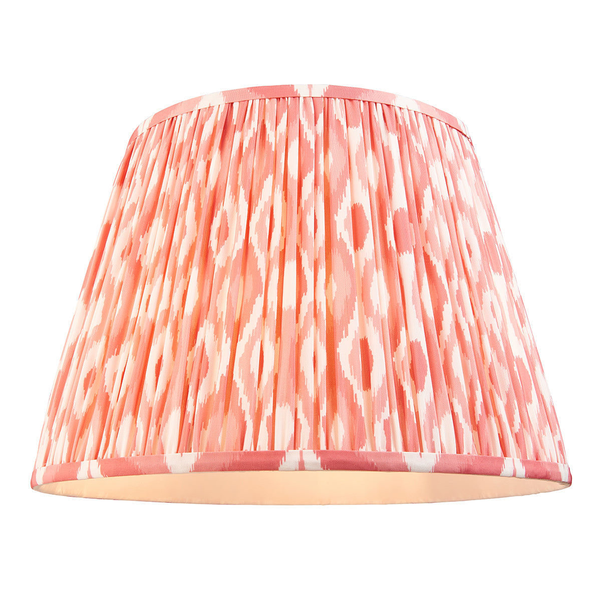 Coral pink fabric