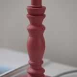 Satin pink clay paint