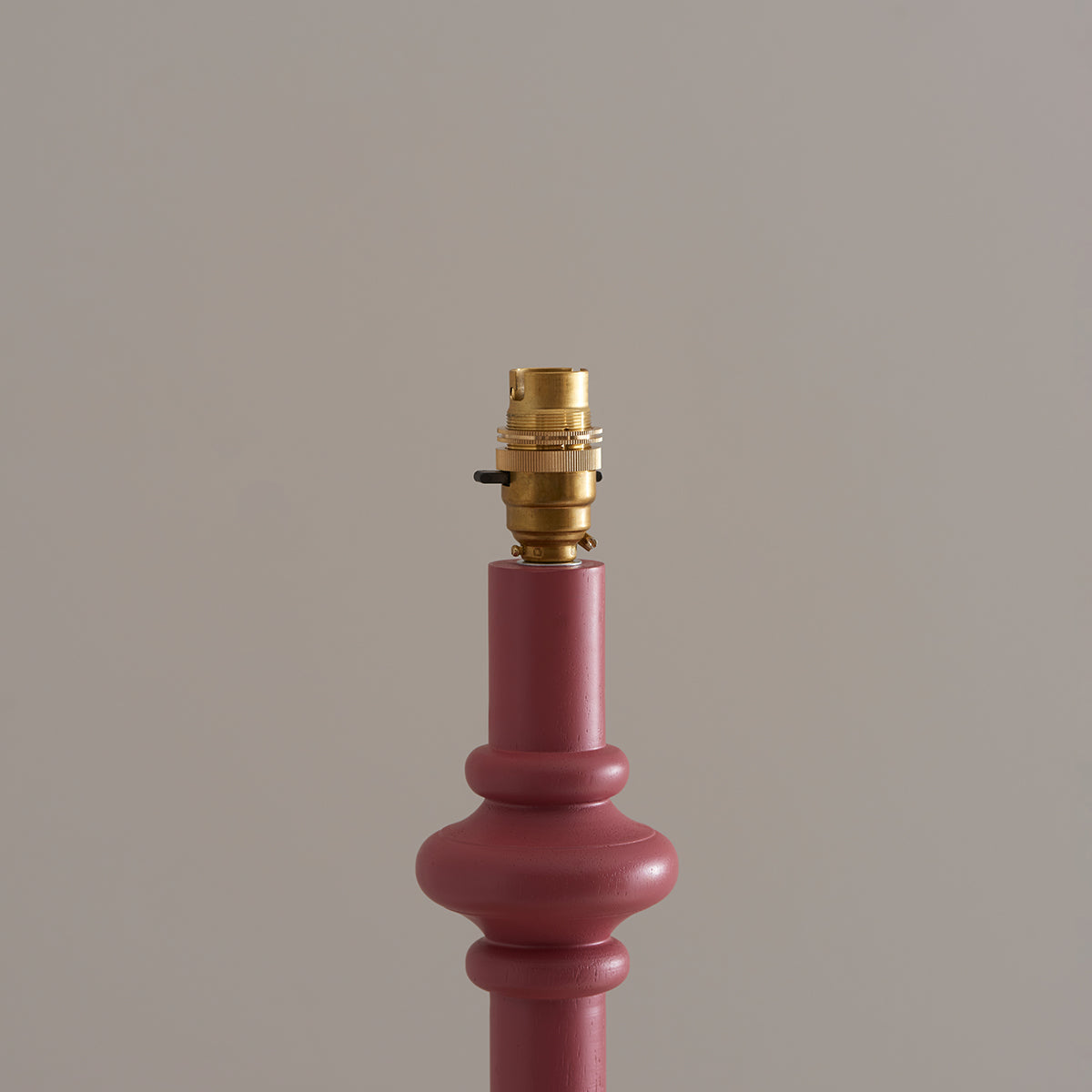 Satin pink clay paint