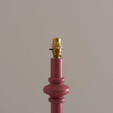 Satin pink clay paint