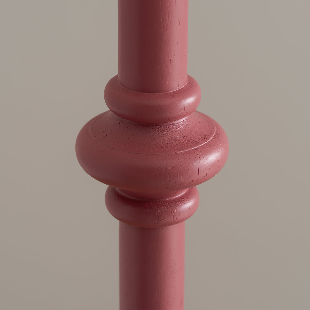 Satin pink clay paint