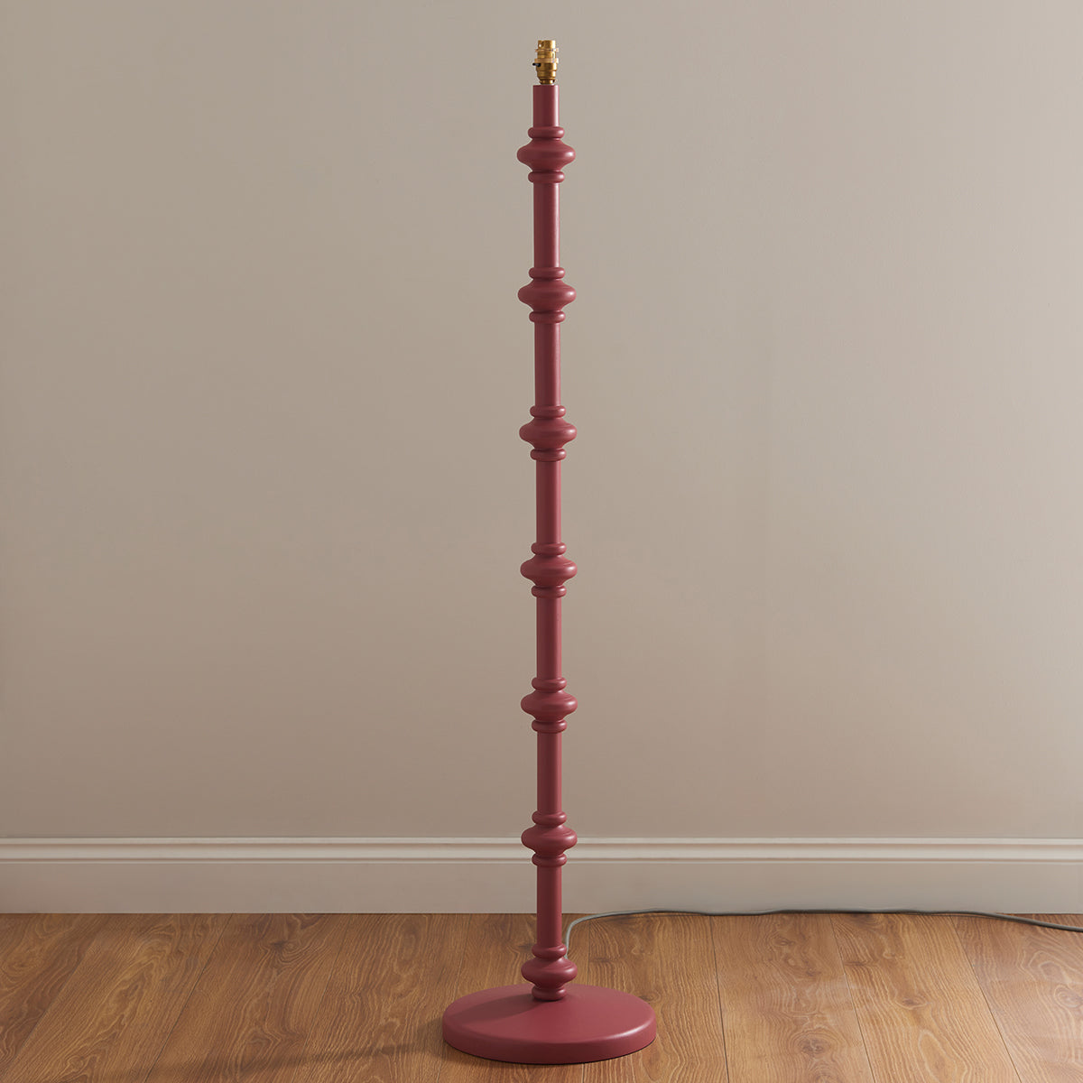 Satin pink clay paint