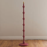 Satin pink clay paint