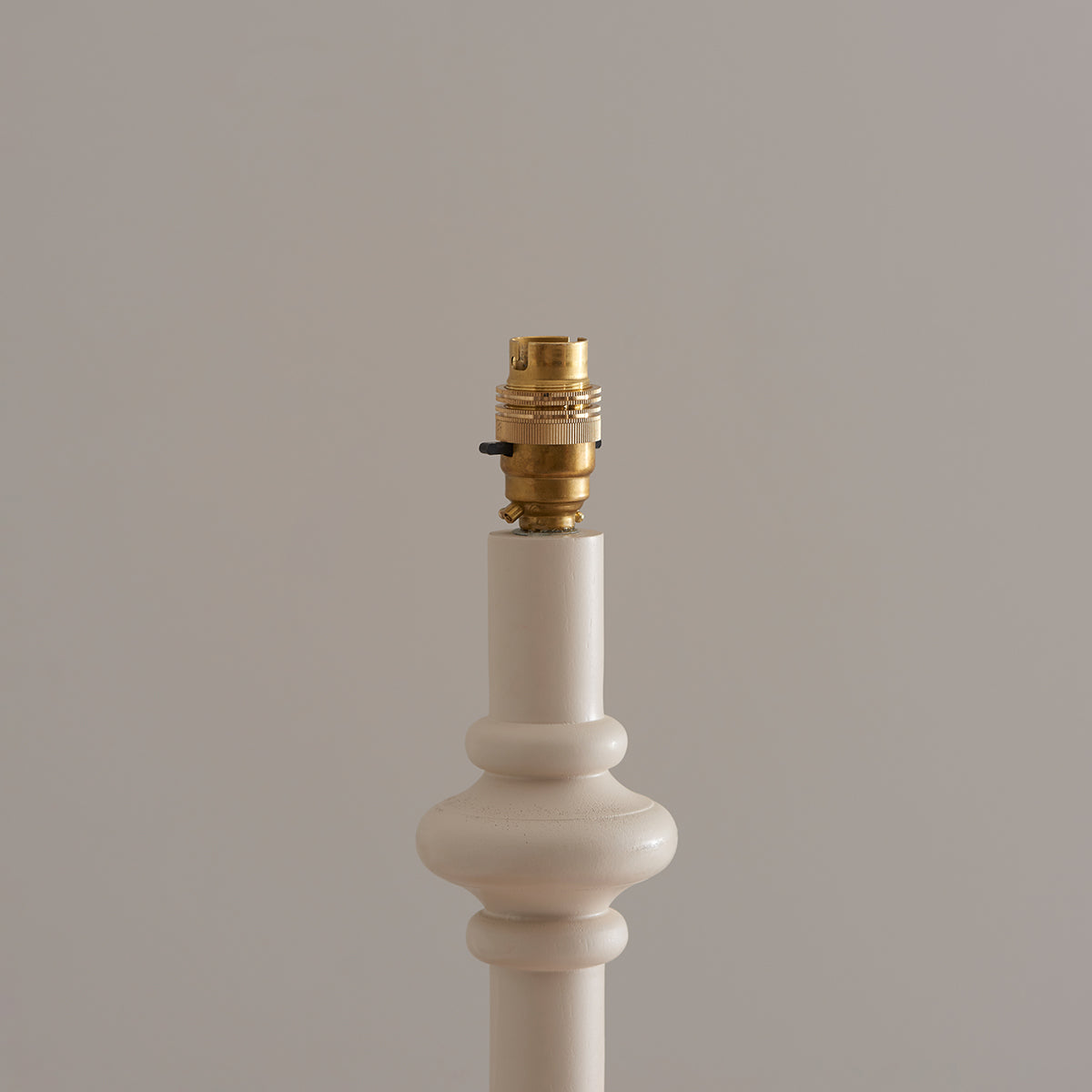 Satin almond white paint