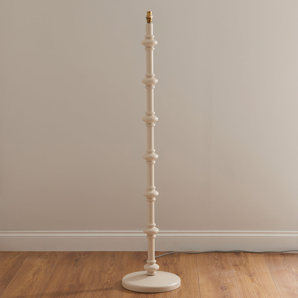 Satin almond white paint